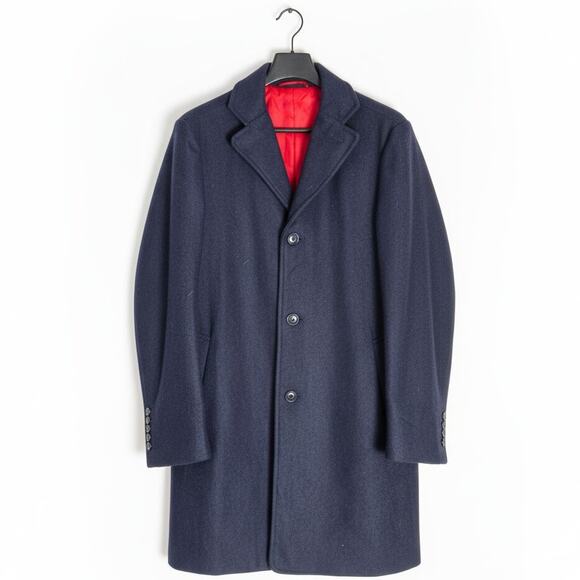 Doctor Who Twelfth Peter Capaldi Blue Dress Coat Topcoat Wool Overcoat Men Small - Picture 1 of 14